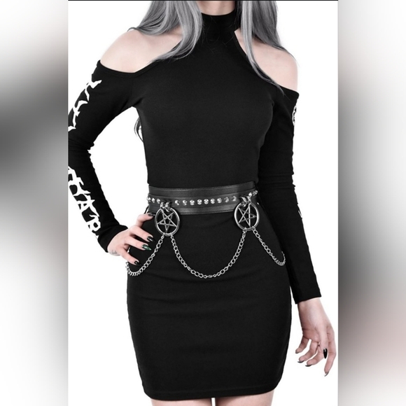 Killstar Accessories - SOLDOUT NWOT Killstar Curses Chain Belt M/L